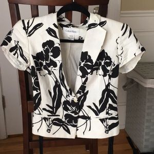 Calvin Klein Short Sleeved Blazer